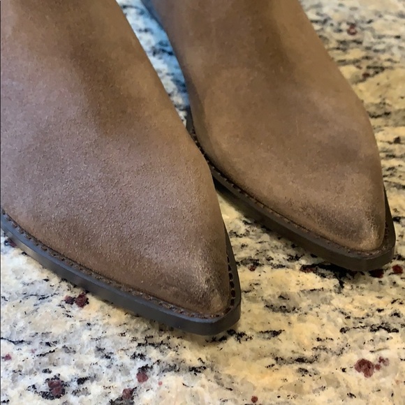 Sam Edelman Genuine Suede Booties - Picture 4 of 6